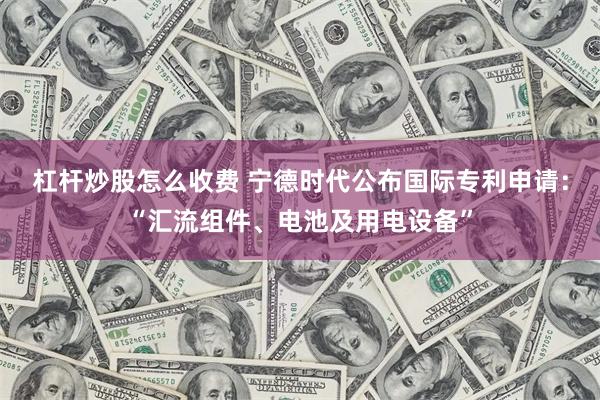 杠杆炒股怎么收费 宁德时代公布国际专利申请：“汇流组件、电池及用电设备”