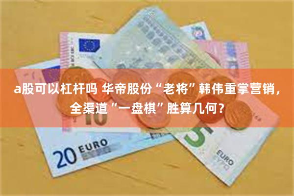 a股可以杠杆吗 华帝股份“老将”韩伟重掌营销，全渠道“一盘棋”胜算几何？