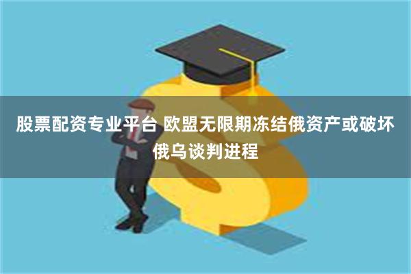 股票配资专业平台 欧盟无限期冻结俄资产或破坏俄乌谈判进程