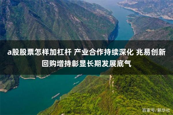 a股股票怎样加杠杆 产业合作持续深化 兆易创新回购增持彰显长期发展底气